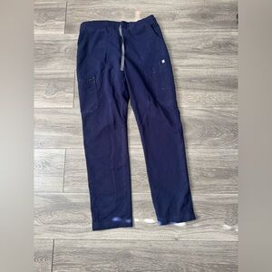 Figs yola Skinny Deep Blue Cargo Pants Size S/T